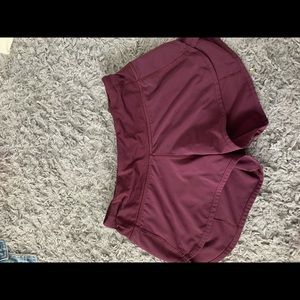 these shorts are super cute and maroon!!